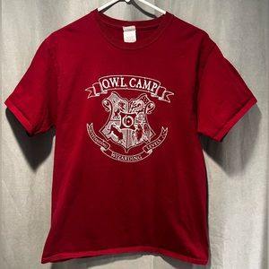 Harry Potter O.W.L. Camp Medium T-shirt, very good used condition